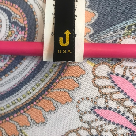 Colorful long maxi dress; size small - Picture 6 of 6